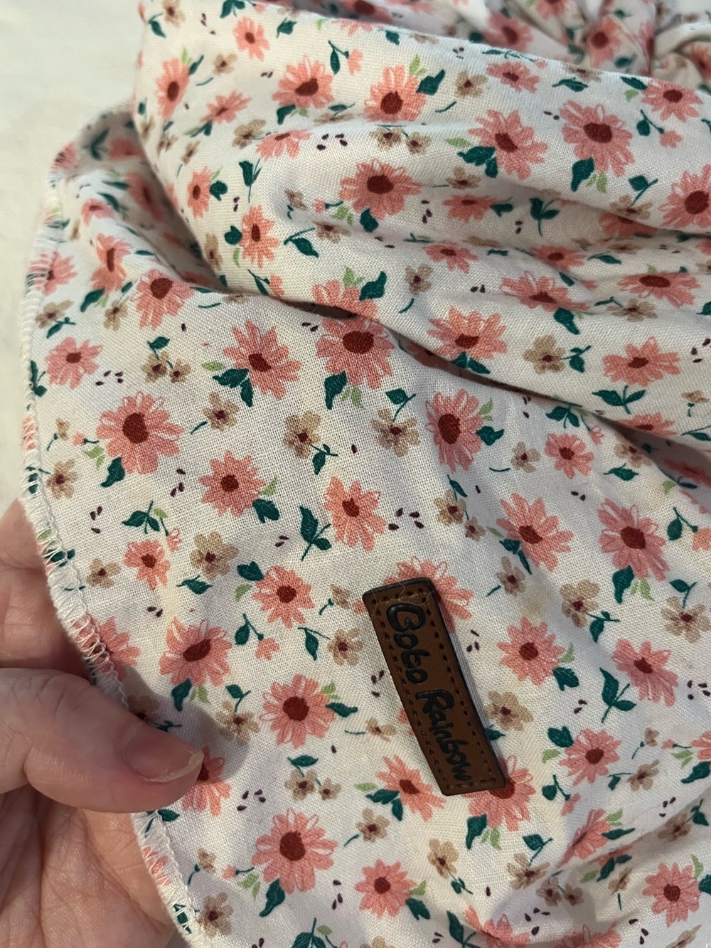 Floral Dog Bandana - Picture 2 of 2